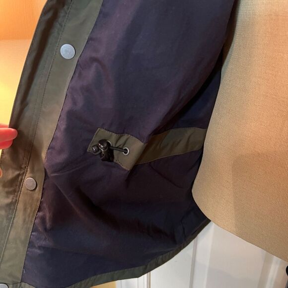 EUC Men's Timberland Waterproof Dark Olive Green Classic Field Jacket Size XL - Picture 5 of 8